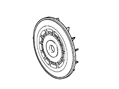 BMW 12-31-1-726-934 Fan Wheel