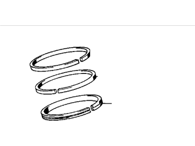 BMW 11-25-1-287-118 Piston Rings Repair Kit