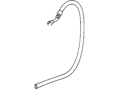 BMW 32-41-1-141-505 Return Pipe