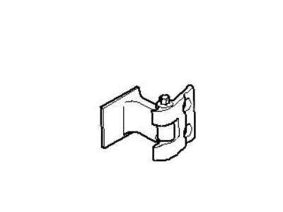 BMW 41-52-7-046-057 Hinge, Rear Door, Lower, Left
