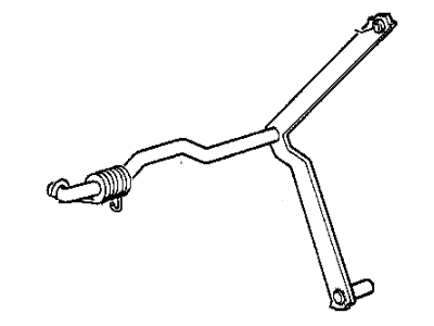 BMW 35-41-1-160-968 Shaft, Accelerator Pedal