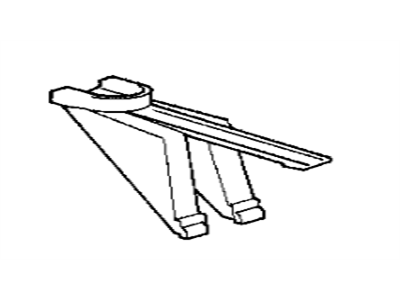 BMW 17-11-1-712-347 Bracket For.Radiator
