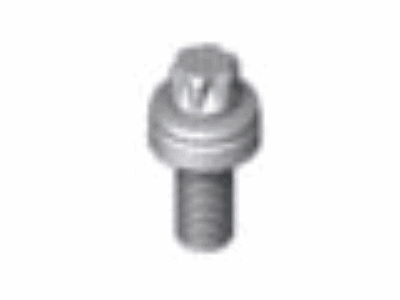 BMW 12-52-7-557-037 Aluminium Screw, Outer Torx, With Washer