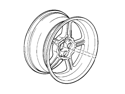 BMW 36-11-2-226-706 Alloy Rim, Forged