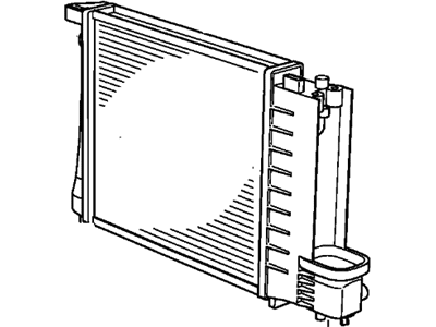 BMW 17-11-1-728-907 Radiator