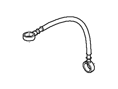 BMW 11-36-1-705-532 Oil Pipe