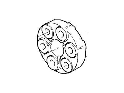 BMW 26-11-7-542-238 Universal Joint, Two-Stage