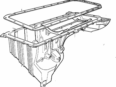 BMW 11-13-1-740-340 Oil Pan