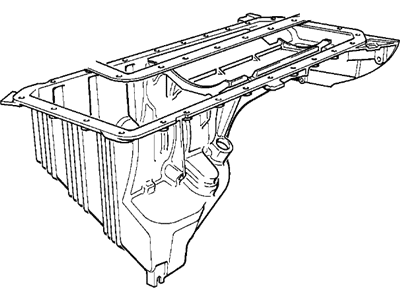 BMW 11-13-1-740-346 Oil Pan
