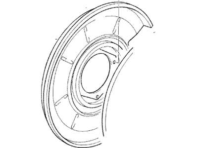 BMW 34-21-1-157-937 Protection Plate Left