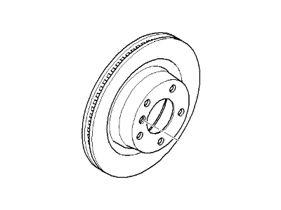 BMW 34-21-6-764-651 Brake Disc, Ventilated