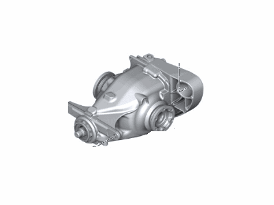 BMW 33-10-7-571-176 Rear Axle Differential Carrier