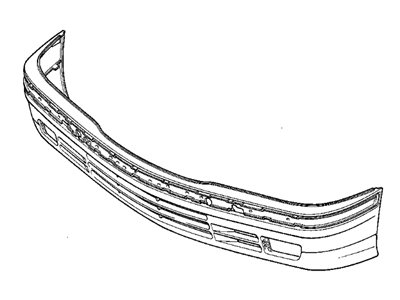 BMW 51-11-8-122-453 Trim Panel, Bumper, Front