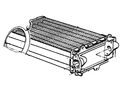 BMW 64-11-8-391-362 Heater Radiator