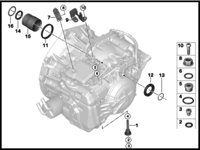 BMW 24-27-8-627-907 O-Ring