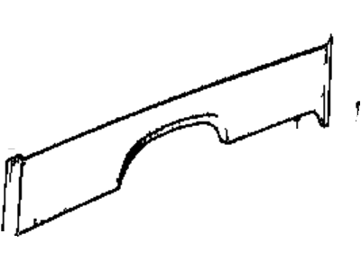 BMW 62-11-1-370-657 Dash Board Covering