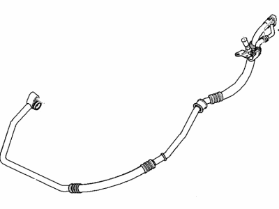 BMW 64-50-6-976-791 Suction Pipe Evaporator-Compressor