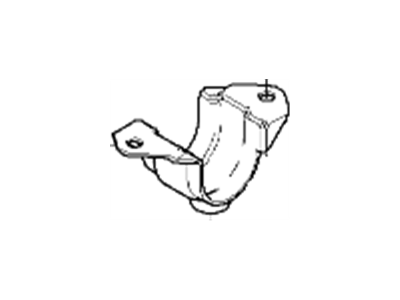BMW 33-55-6-761-729 Left Stabilizer Bracket
