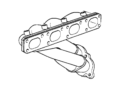 BMW 11-62-1-728-370 Exhaust Manifold