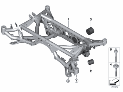 BMW 33-31-2-284-640 Rear Axle Carrier