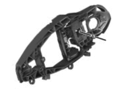 BMW 51-21-7-439-219 CARRIER, OUTSIDE DOOR HANDLE