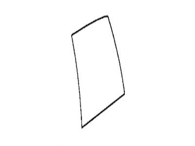 BMW 51-34-1-869-929 Door Window, Rear Left