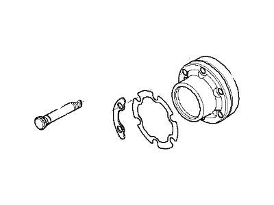 BMW 26-11-7-526-822 Constant-Velocity Joint Wth Knurled Bush