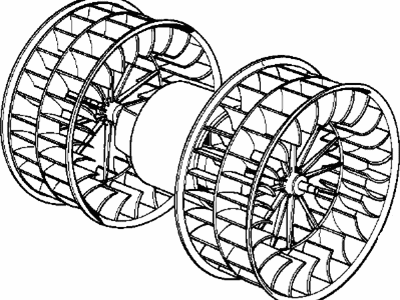 BMW 64-11-1-468-542 Blower