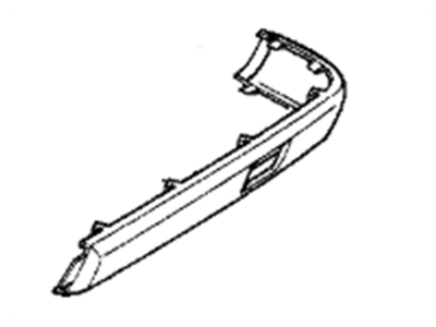 BMW 51-12-1-944-433 Rubber Strip Left