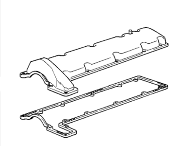 BMW 11-12-1-747-259 Rocker Box Cover Right