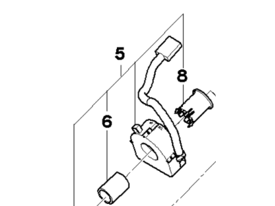 BMW 32-30-7-841-205 Repair Kit, Steering Angle Sensor