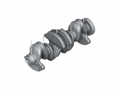 BMW 11-21-7-640-165 Engine Crankshaft