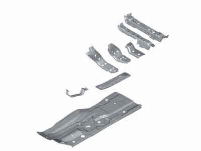 BMW 41-11-7-259-567 Floor Panel Left