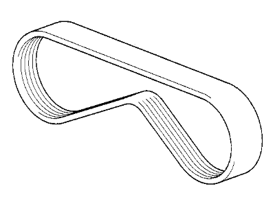 BMW 11-28-7-833-266 Ribbed V-Belt