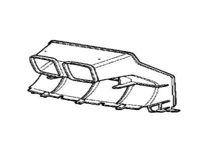 BMW 51-71-1-940-932 Air Duct