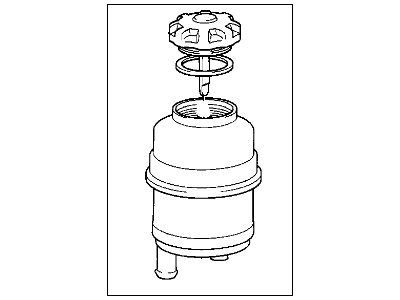 BMW 32-41-1-097-164 Power Steering Reservoir