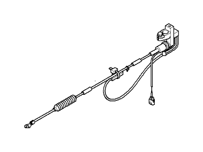 BMW 61-12-6-929-324 Positive Plus Pole Battery Cable