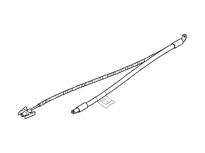 BMW 61-11-6-955-061 Plus Pole Battery Cable