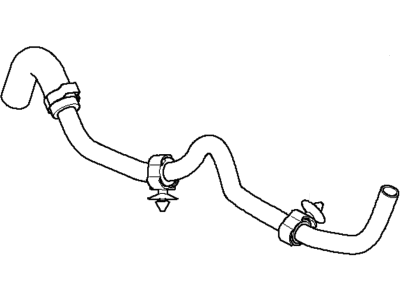 BMW 11-66-7-629-613 Vacuum Pipe