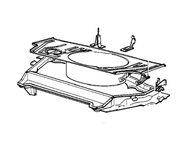 BMW 41-12-8-111-908 Trunk Floor