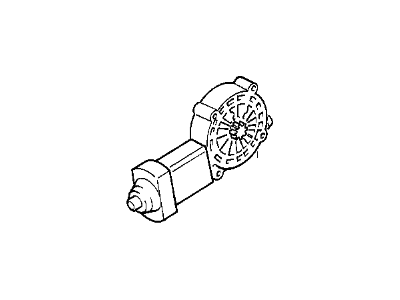 BMW 67-62-8-359-373 Door Window Drive Motor