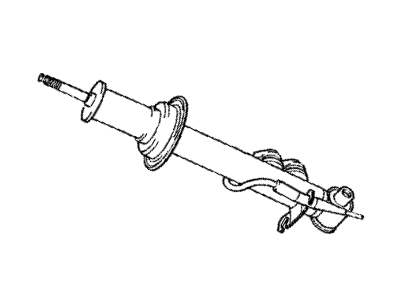 BMW 33-52-1-136-676 Rear Right Spring Strut