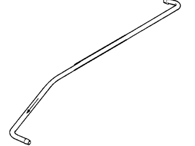 BMW 13-31-1-726-399 Fuel Return Line