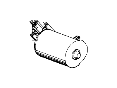 BMW 61-61-1-367-808 Windshield Wiper Motor