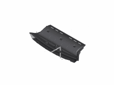 BMW 51-74-7-980-135 Air Duct, Gearbox-Oil Cooler