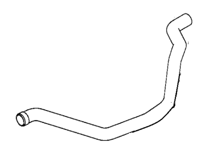 BMW 64-21-8-409-066 Hose For Radiator And Expansion Tank