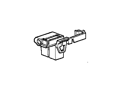 BMW 61-13-1-378-417 Plug Housing, White