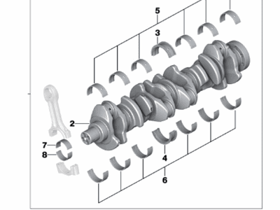 BMW 11-21-7-792-609 Crankshaft