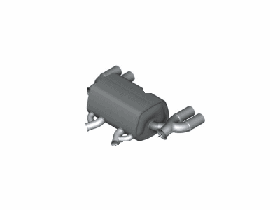 BMW 18-30-7-857-329 Rear Muffler