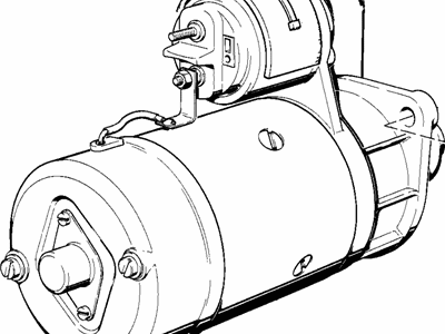 BMW 12-41-2-244-344 Exchange Starter Motor